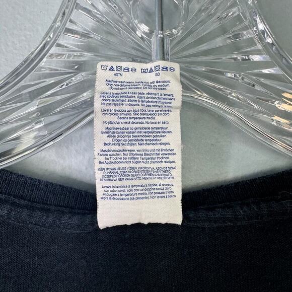 Sailor Moon Disguise Power Scout Eau De Parfum Black Graphic Tee Ladies Cut Sz L - Picture 4 of 10